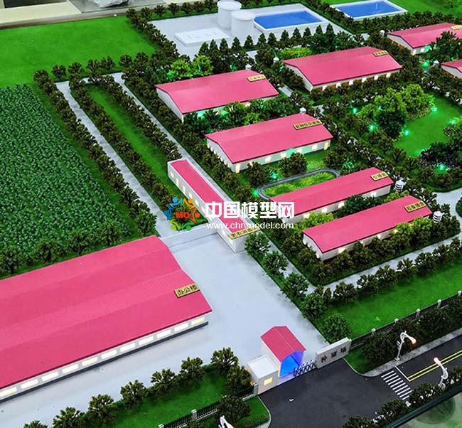 養(yǎng)豬場沙盤模型