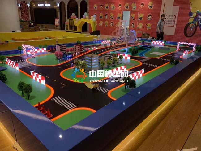 攀爬車設備沙盤模型，兒童游樂設備沙盤模型