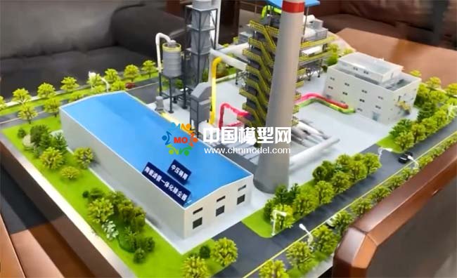 陶瓷濾管一體化除塵器沙盤(pán)模型