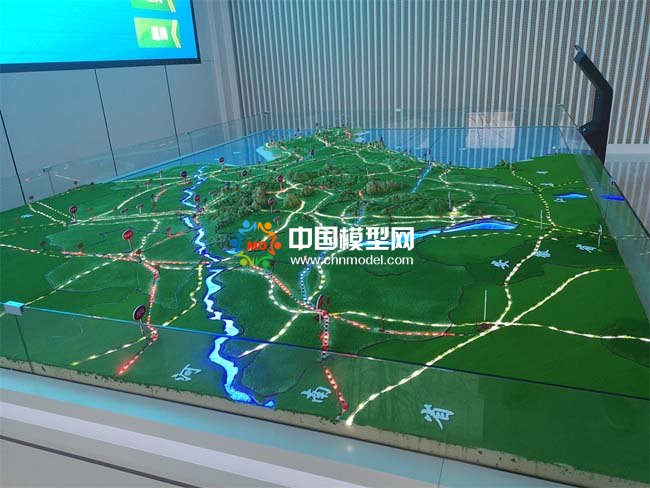 高速路網(wǎng)沙盤模型