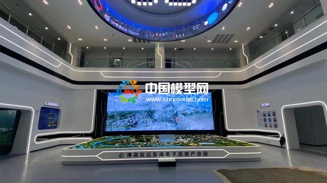 電子信息產(chǎn)業(yè)園沙盤模型