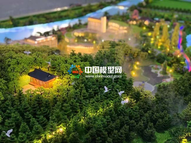 善璉的含山規(guī)劃沙盤(pán)模型