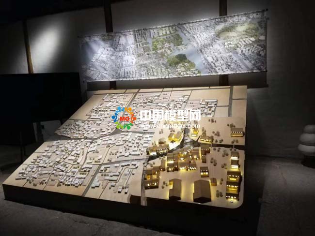 紹興黃酒小鎮(zhèn)沙盤(pán)模型