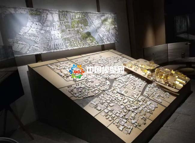 紹興黃酒小鎮(zhèn)沙盤(pán)模型