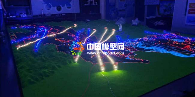 供電局電網(wǎng)現(xiàn)狀展示沙盤(pán)模型