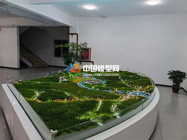 旅游景區(qū)地形規(guī)劃沙盤模型