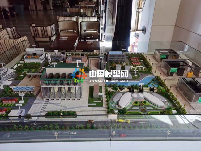 雙碳綠色共享新能源沙盤模型