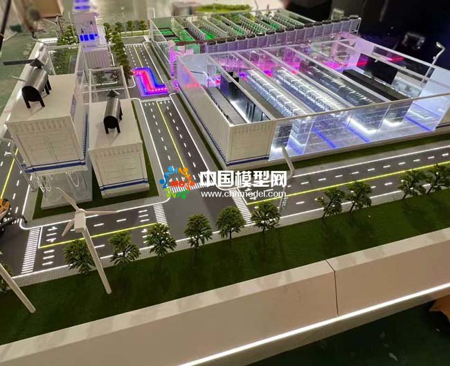 液冷數(shù)據(jù)中心解決方案沙盤模型