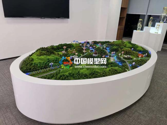長(zhǎng)白山景區(qū)沙盤模型