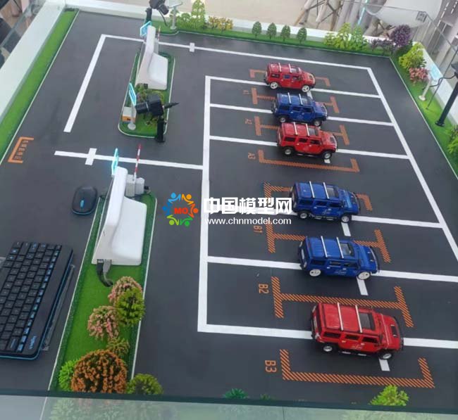 AI智慧交通教學沙盤模型