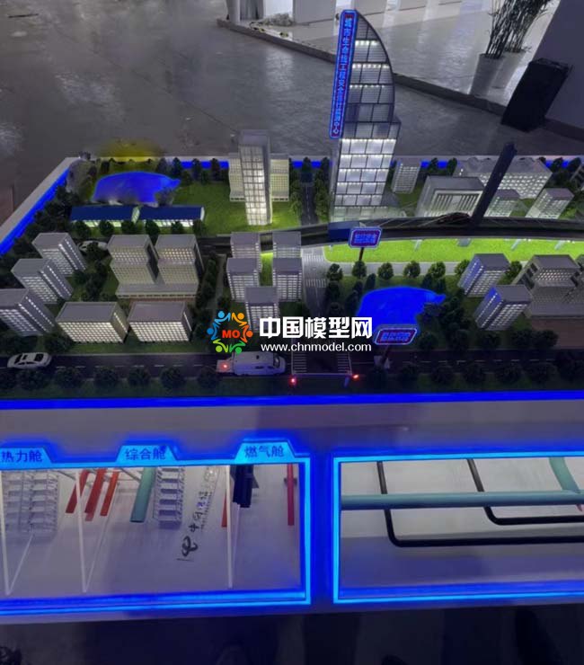 城市生命線工程安全運行監(jiān)測沙盤模型