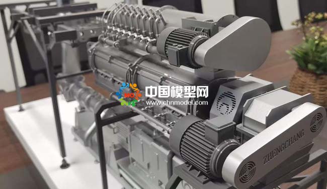 雙螺桿膨化機模型