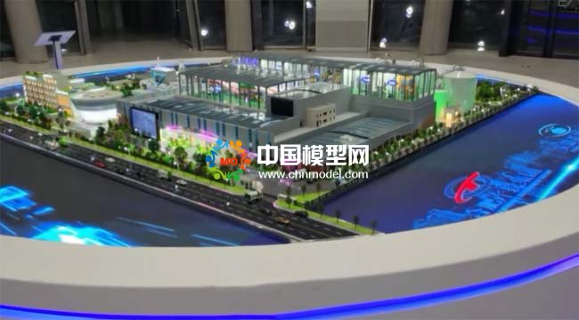 有機(jī)廢棄物資源化利用處理沙盤(pán)模型