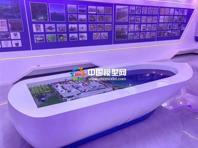水產(chǎn)育苗場沙盤模型