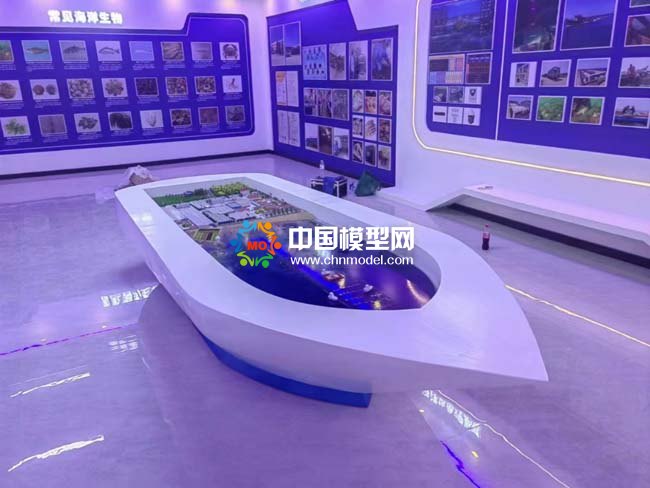 水產(chǎn)育苗場沙盤模型