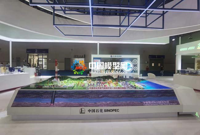 頁(yè)巖氣勘測(cè)開發(fā)沙盤模型