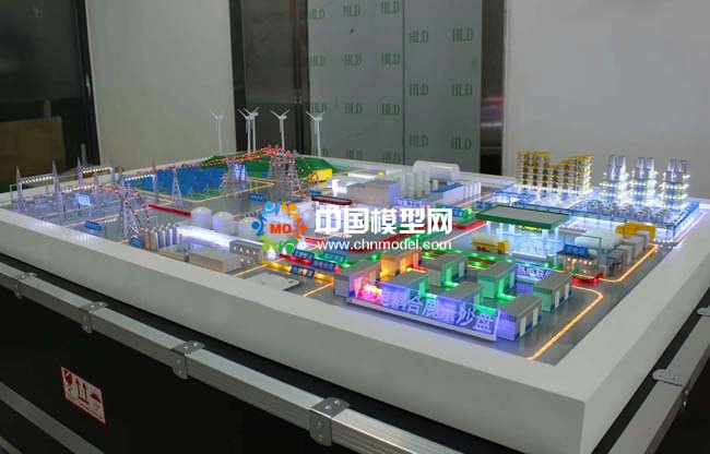 氫電耦合沙盤(pán)模型