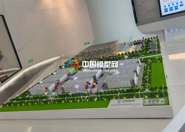智慧倉(cāng)物流園沙盤模型