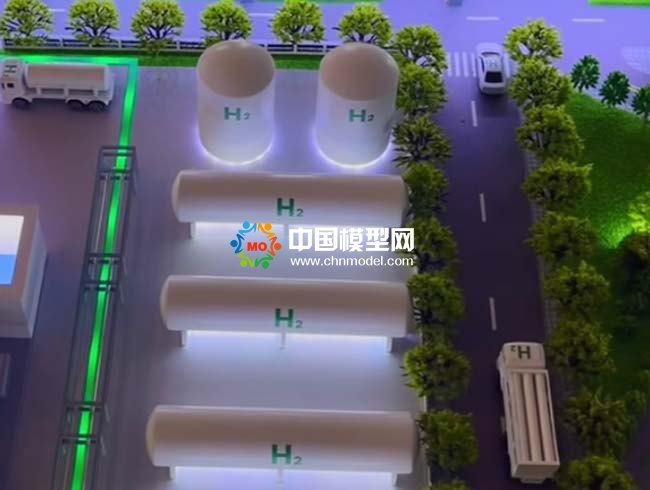 零碳?xì)溥\(yùn)沙盤(pán)模型