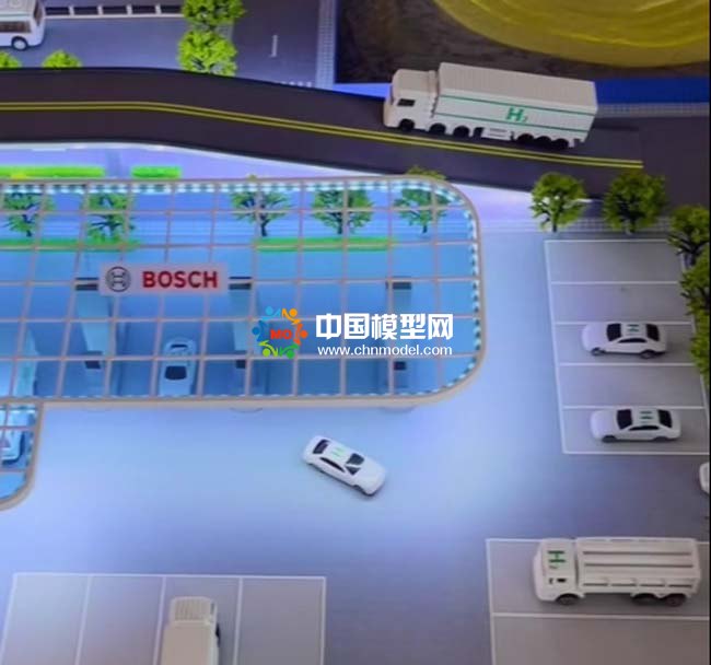 零碳?xì)溥\(yùn)沙盤(pán)模型