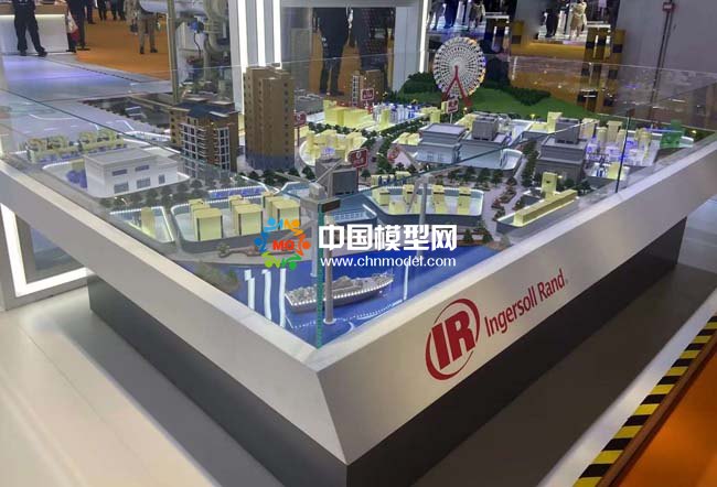 空氣壓縮機產(chǎn)品應(yīng)用場景沙盤模型