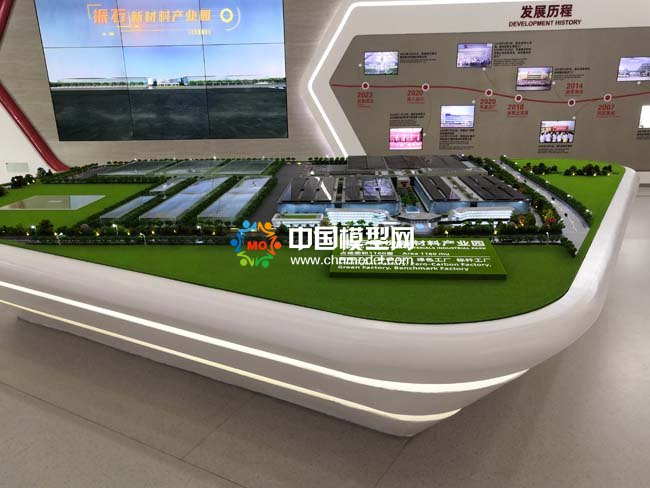 智能零碳工廠沙盤模型