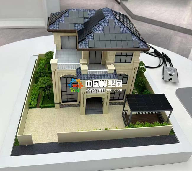 ?墅式光儲(chǔ)能光伏涼亭沙盤(pán)模型