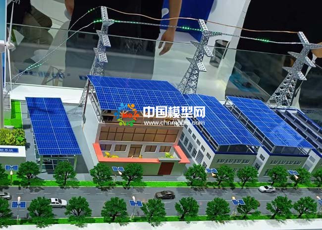 光儲(chǔ)充一體化的家庭能源沙盤模型