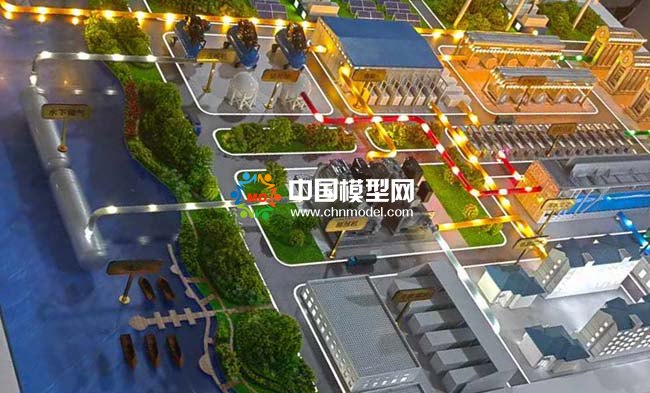 海島綜合能源系統(tǒng)沙盤(pán)模型