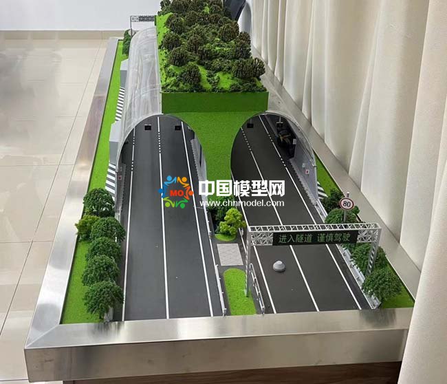 隧道模型，隧道工程沙盤模型，隧道施工沙盤模型