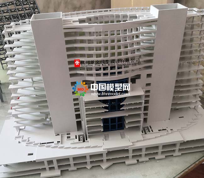 中國(guó)京杭大運(yùn)河博物院二期工程主體結(jié)構(gòu)模型