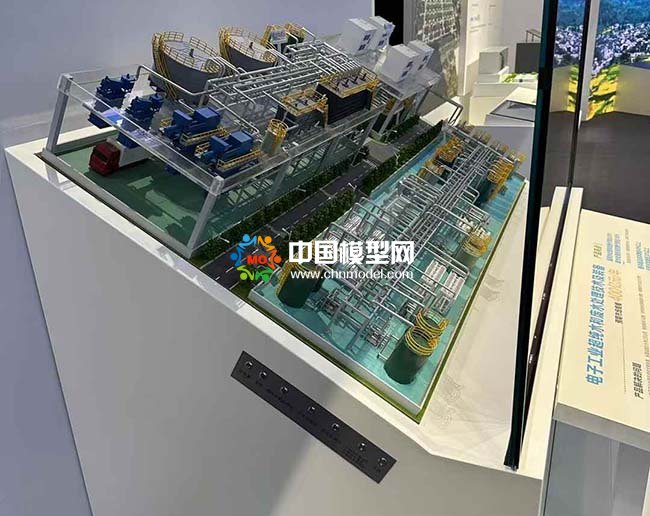 電子工業(yè)超純水和廢水處理技術(shù)機(jī)裝備模型