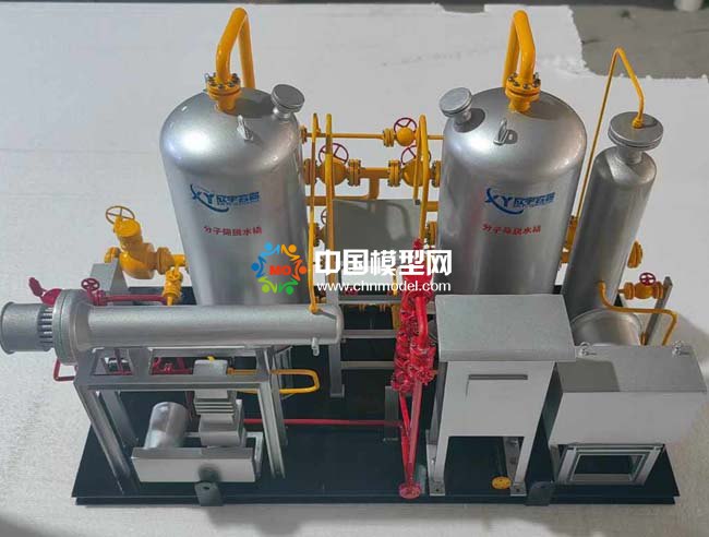 分子篩脫水橇模型