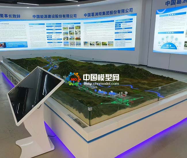 全灌高速公路沙盤模型