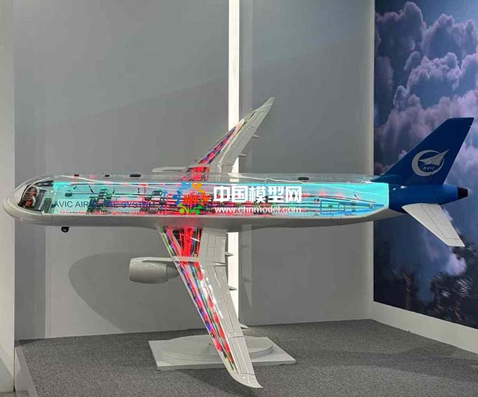 飛機(jī)航空電子系統(tǒng)沙盤模型