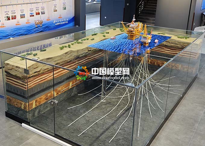 旋轉(zhuǎn)導(dǎo)向鉆井與隨鉆測(cè)井系統(tǒng)沙盤(pán)模型 