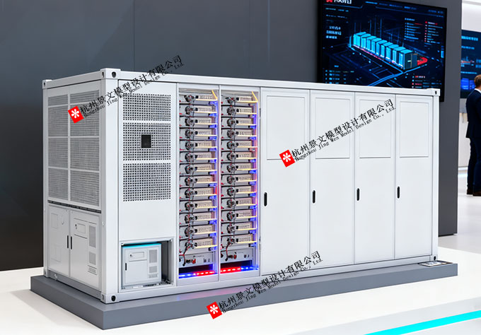 集裝箱儲(chǔ)能柜儲(chǔ)能電站模型