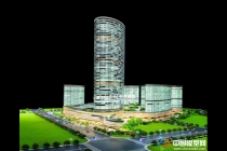 精品商業(yè)綜合體模型：綠地保稅中心模型，蘇寧廣場模型