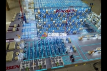 汽車(chē)行業(yè)智能物流倉(cāng)儲(chǔ)集成沙盤(pán)模型