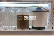 儲(chǔ)糧淺圓倉模型