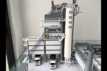 化工設備沙盤模型，合川煙氣凈化模型