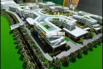 浙江建設(shè)技師學(xué)院龍游校區(qū)沙盤模型