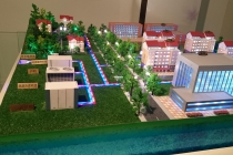 地源熱泵系統(tǒng)沙盤模型，風(fēng)源熱泵系統(tǒng)沙盤模型