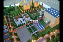 工業(yè)展示沙盤模型，企業(yè)展廳沙盤模型